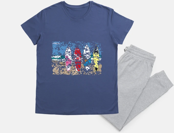 Pyjama broken surfing strong colors
