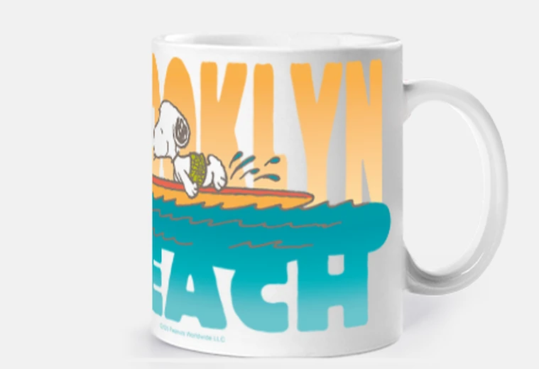Cup Brooklyn Beach Blue
