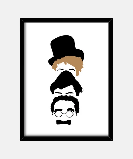 Framed brothers marx