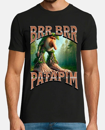 Camiseta Brr Brr Patapim Brainrot Italiano