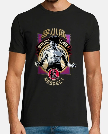 Camiseta Bruce Lee - Respect