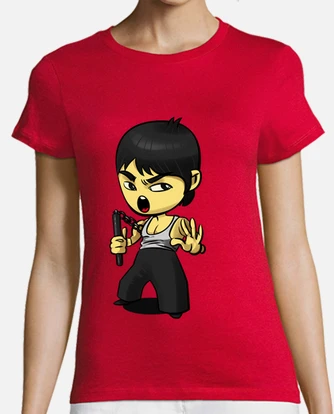 bruce lee women's t shirts