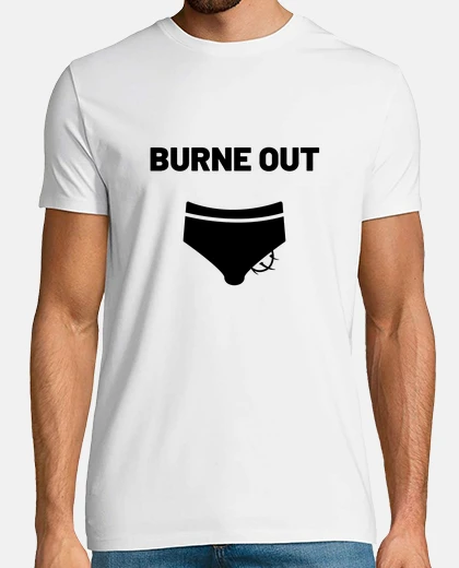 T-shirt bruciato