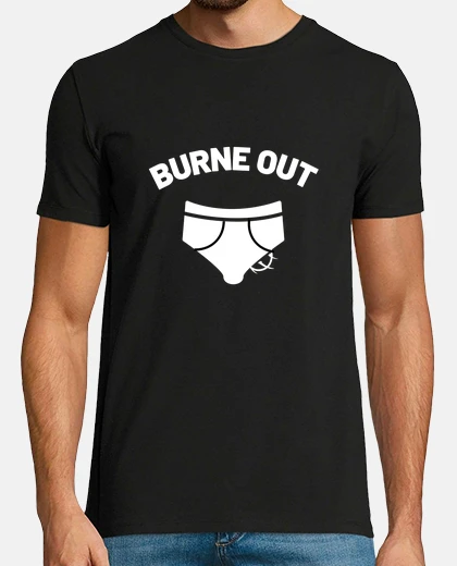 T-shirt bruciato