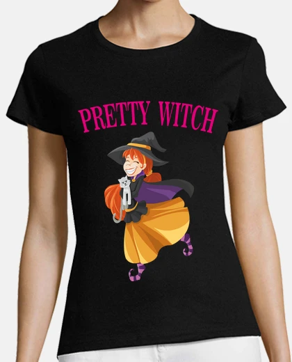 Playera bruja guapa