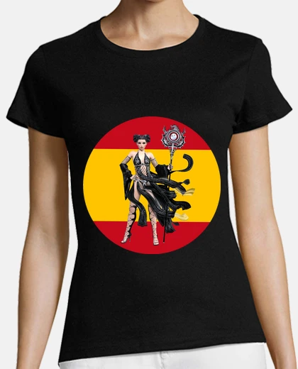 Playera Bruja sexy bandera españa