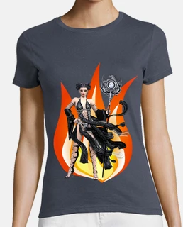 Bruja con fuego