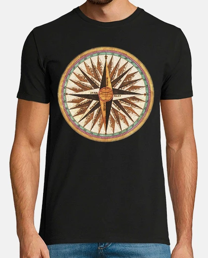 Camiseta Brujula Vintage / Puntos Cardinales
