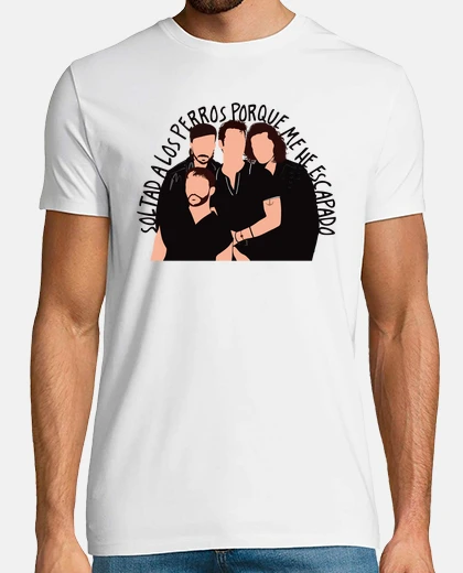 Tee-shirt brûler bo got á - libérer les chiens