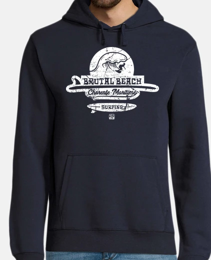 Sudadera brutal playa marítima charente