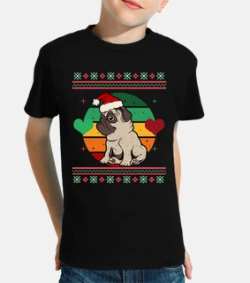 brutto maglione di natale pug natale pu