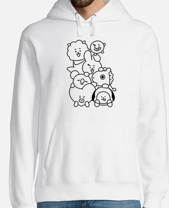 Bt21 hoodie tostadora