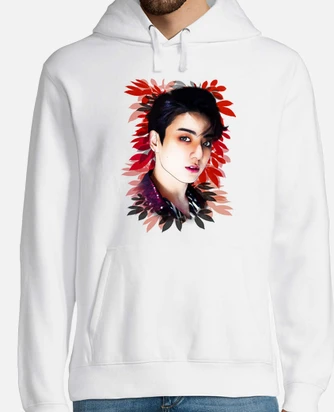 Sudadera blanca fake love sale