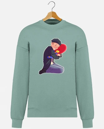 Bts v top tata hoodie