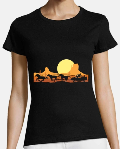 Tee-shirt bttf back to the future west