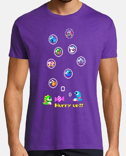 Tee-shirt Bubble Bobble