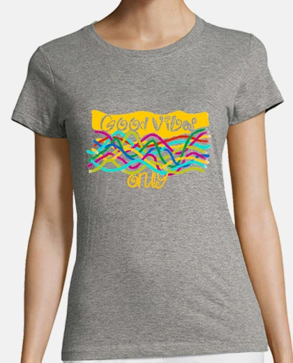 Playera buena vibra solamente