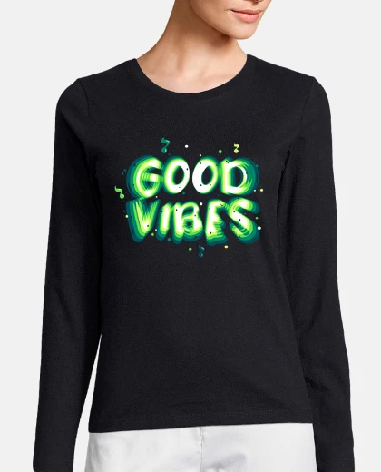 Playera buenas vibraciones