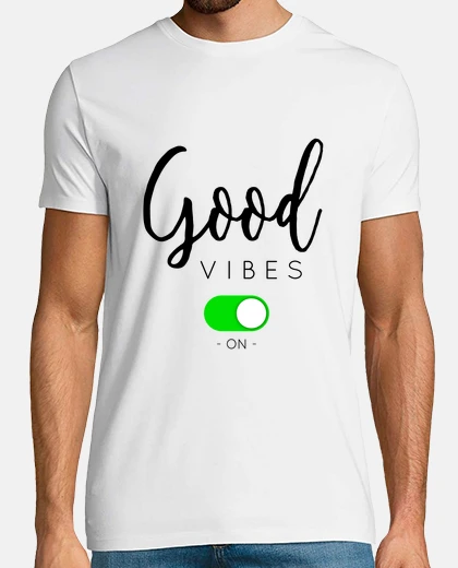 Camiseta buenas vibraciones