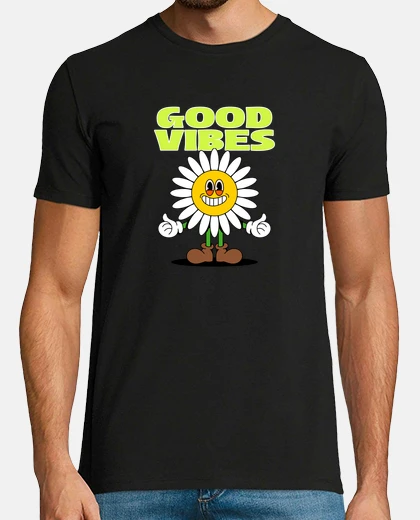 Camiseta buenas vibras tsh