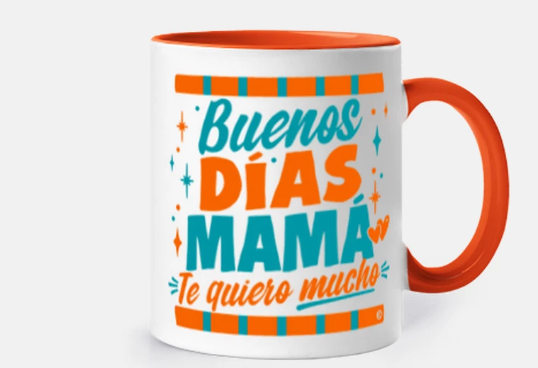 Taza Buenos días mamá. Te quiero mucho
