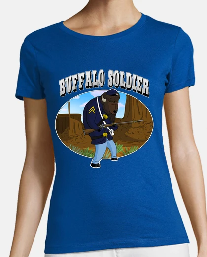 Tee-shirt buffalo soldier (fille)