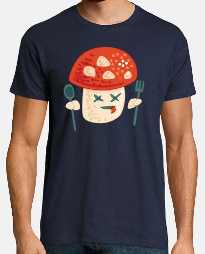 T-shirt buffo personaggio fungo avvelenato