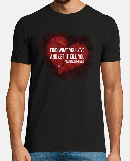 Tee-shirt bukowski (t  homme  et une  femme )