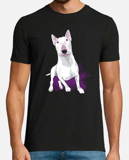 Camiseta Bull Terrier Blanco
