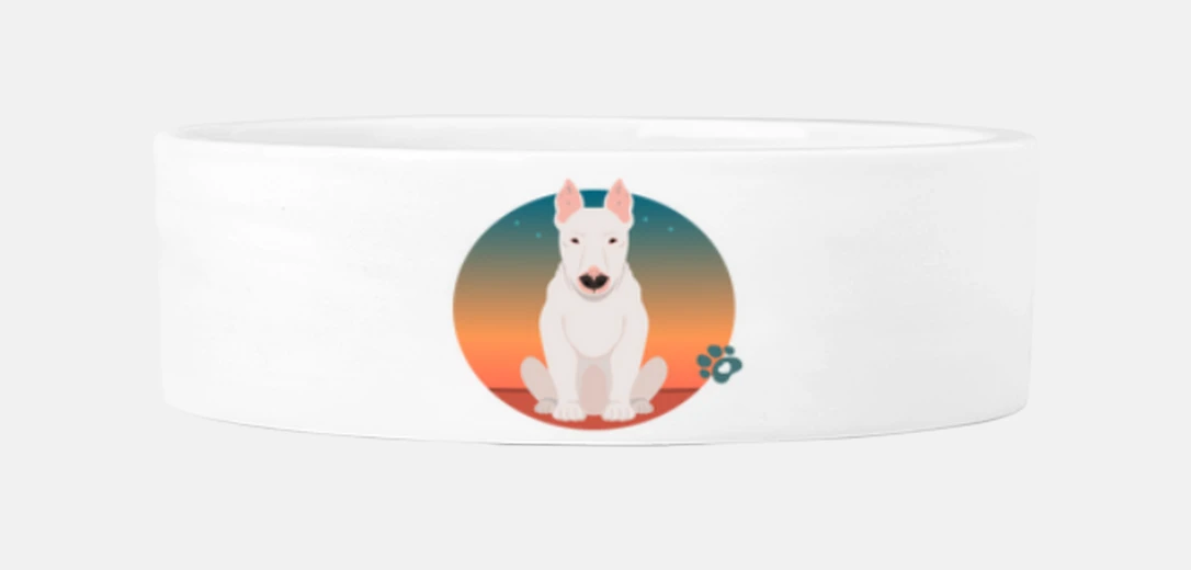 Mascotas bull terrier dog fan