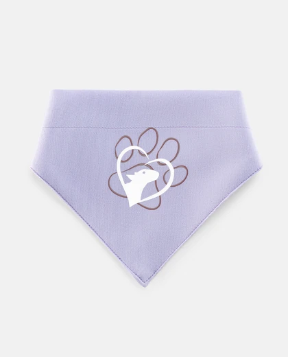 Mascotas bull terrier footprint heart