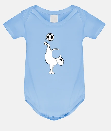 Kids bull terrier soccer