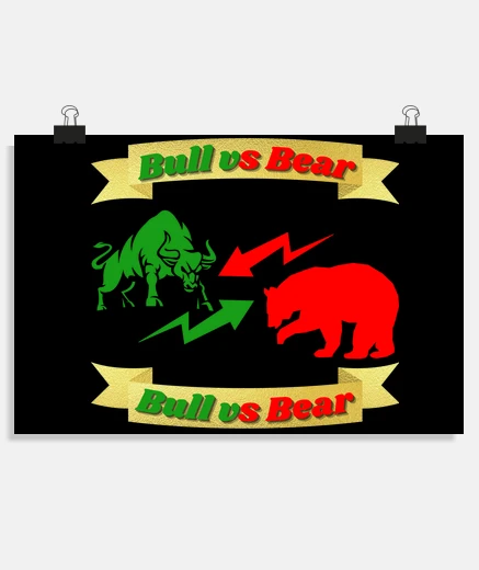 Poster bull vs bear maket 2