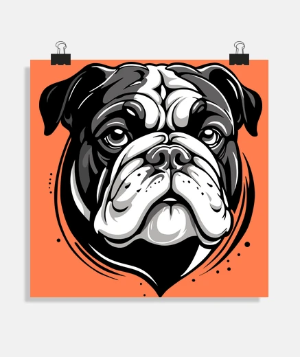 Poster bulldog