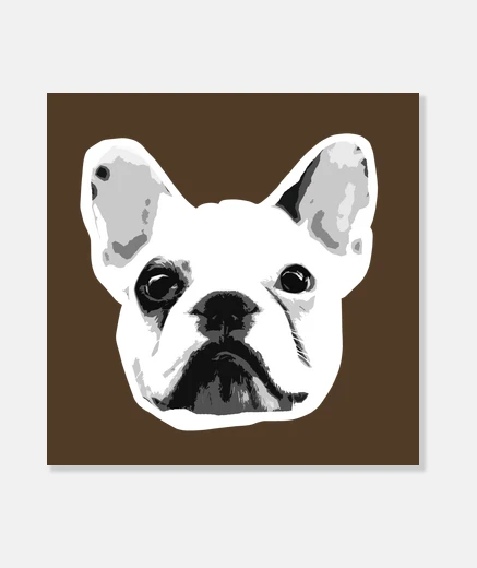 Lienzo Bulldog Frances