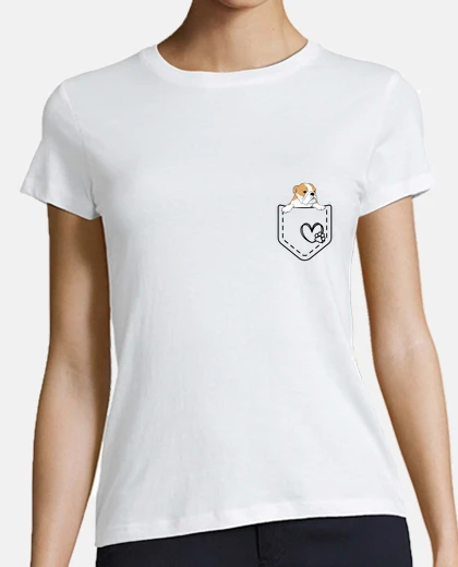 T-shirt bulldog tascabile