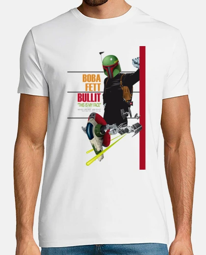 T-shirt bullitt fett uomo