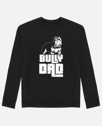 Bully dad dog owner american bully hoodie tostadora