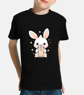 Bunny Boba Tea Bubble Tea Anime Kawaii