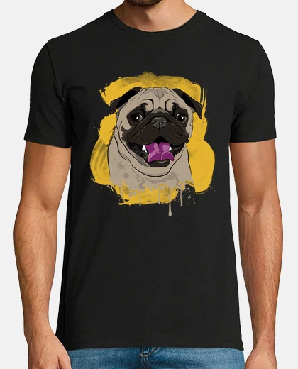 T-shirt buon cane carlino