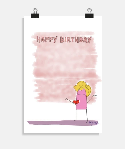 Poster Buon compleanno