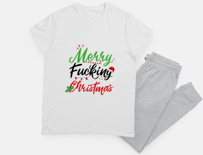 Pigiama buon fucking christmas