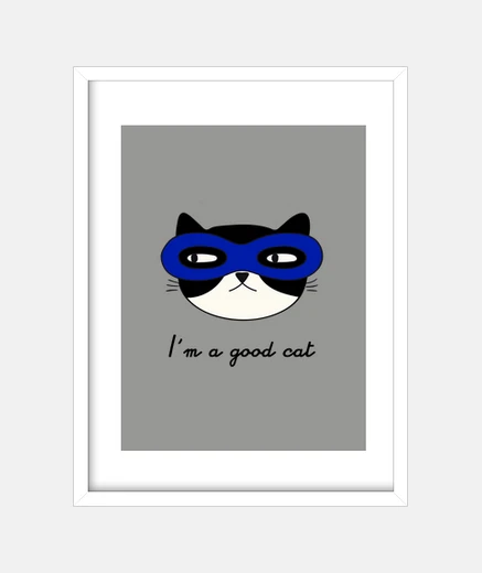 Quadro buon gatto