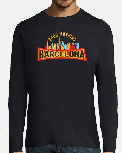 T-shirt buon giorno a Barcellona