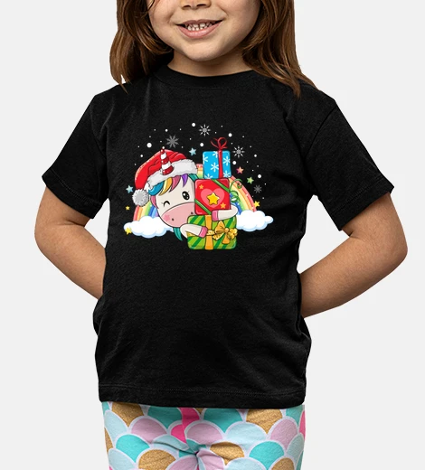 Abbigliamento buon natale carino unicorno