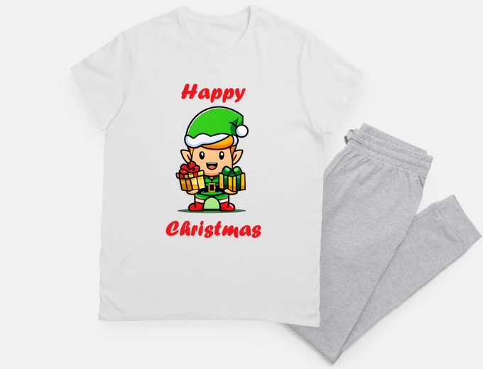 Pigiama buon natale kawaii simpatico natale