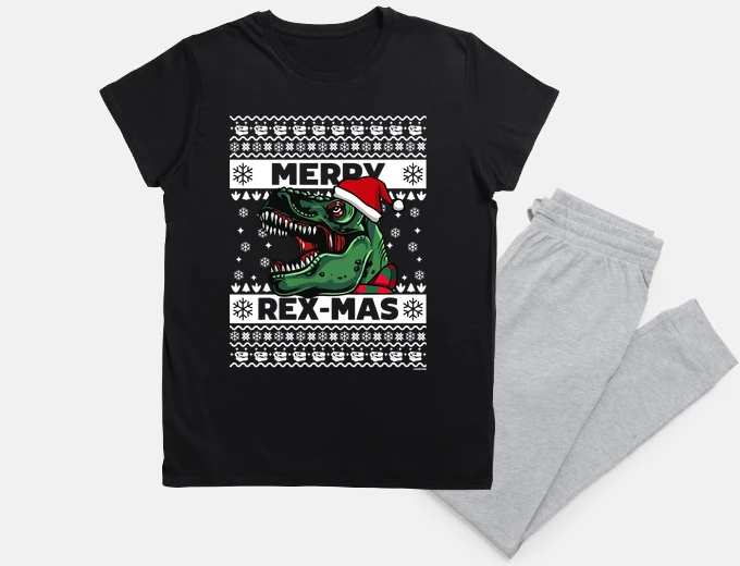 Pigiama buon rex-mas - fun ny natale