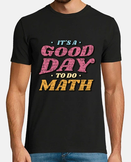 T-shirt buona giornata di matematica