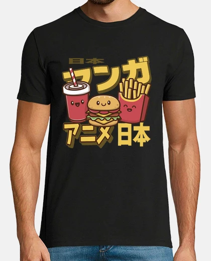 Tee-shirt burger frites