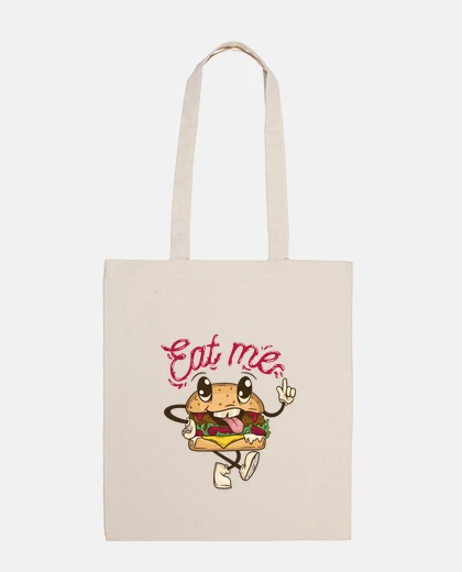 Bag burger humorous eat me